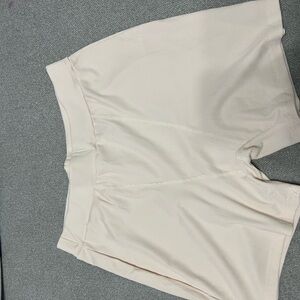 Women's Cream Shorts